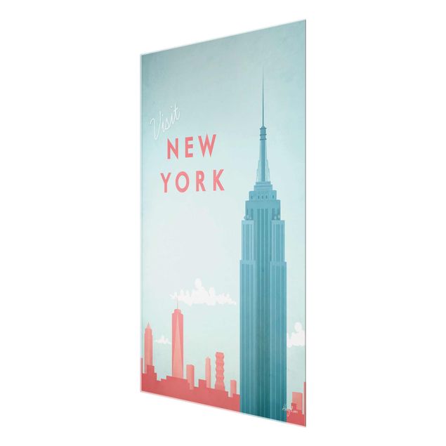 Cuadros famosos Travel Poster - New York