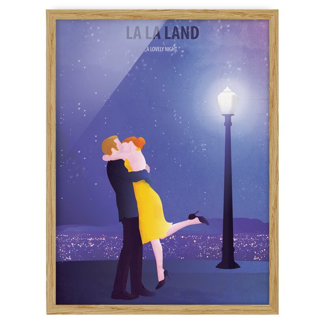 Cuadros retratos Film Poster La La Land II