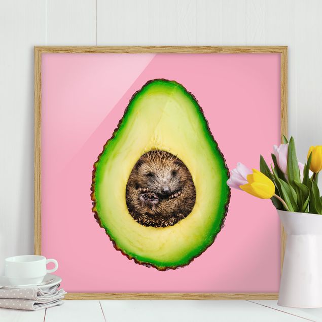 Decoración cocina Avocado With Hedgehog