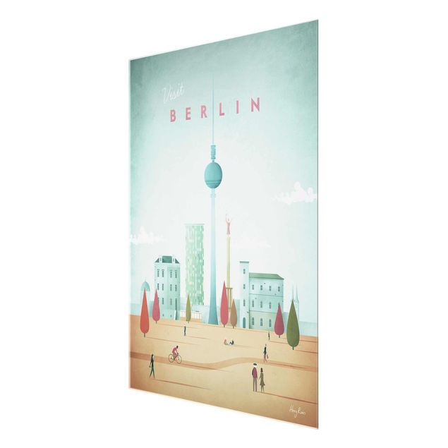 Reproducciónes de cuadros Travel Poster - Berlin