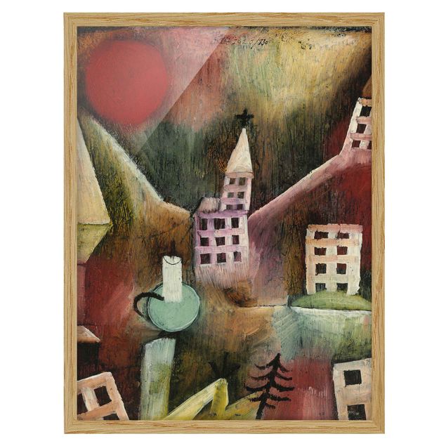 Estilos artísticos Paul Klee - Destroyed Village