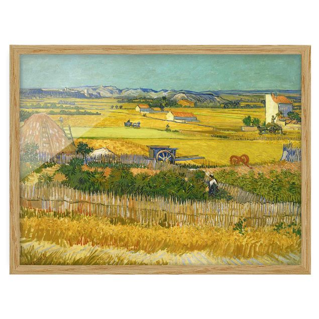 Cuadros puntillismo Vincent Van Gogh - The Harvest
