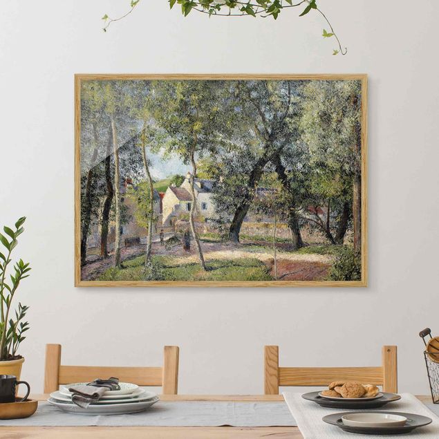Decoración en la cocina Camille Pissarro - Landscape At Osny Near Watering