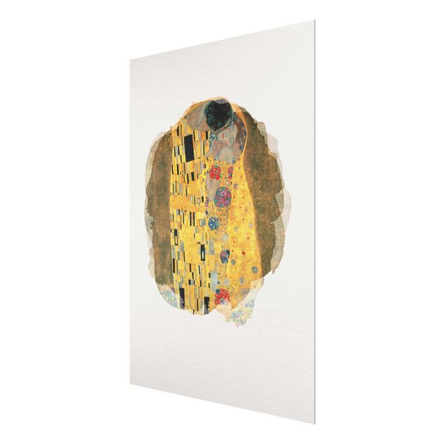 Reproducciónes de cuadros WaterColours - Gustav Klimt - The Kiss
