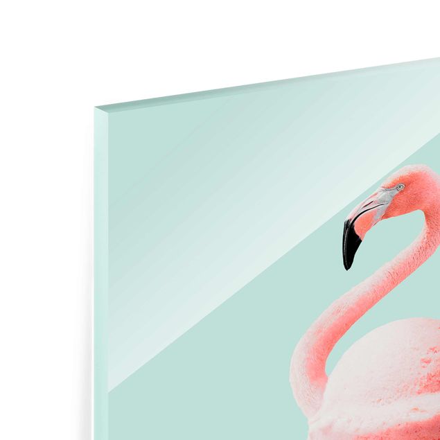 Cuadros Jonas Loose Ice Cream Cone With Flamingo