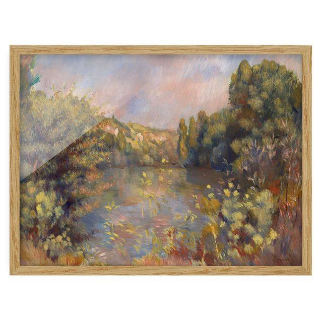 Reproducciones de cuadros Auguste Renoir - Lakeside Landscape