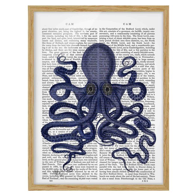 Cuadros frases Animal Reading - Octopus