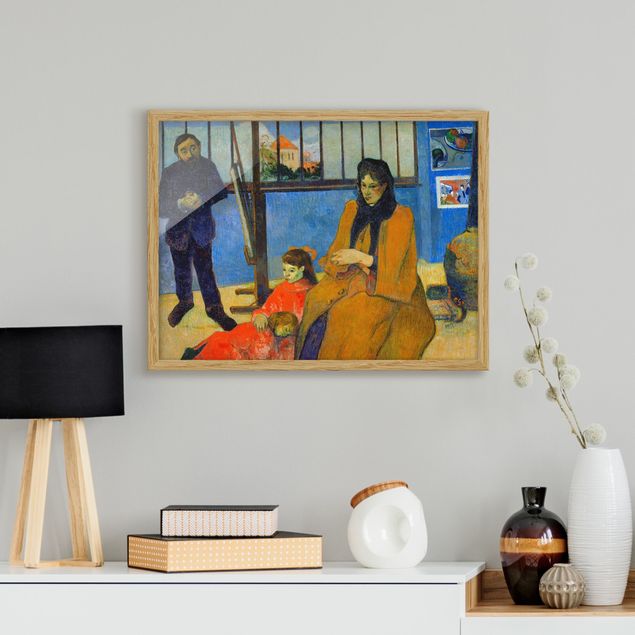 Cuadro del Impresionismo Paul Gauguin - The Schuffenecker Family