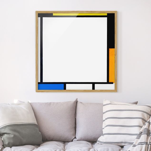 Cuadros impresionistas Piet Mondrian - Composition II