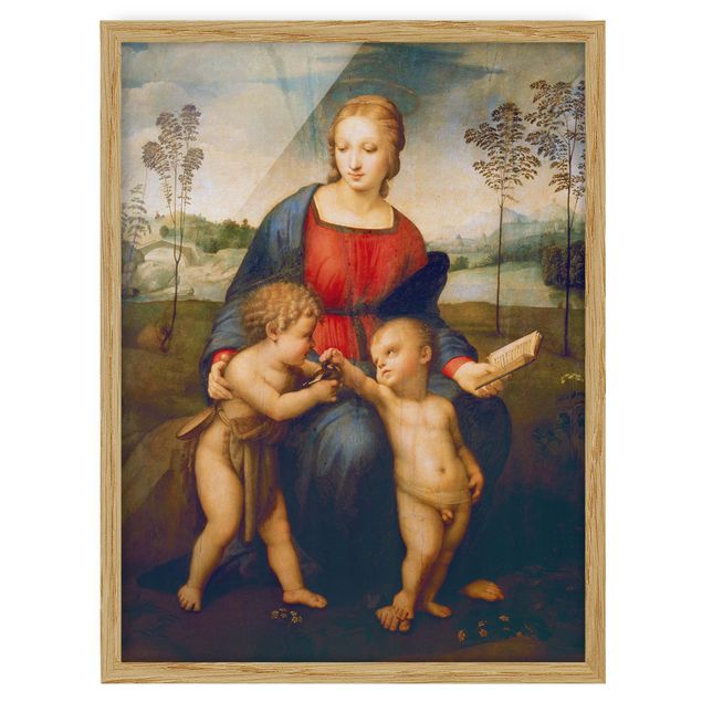 Láminas cuadros famosos Raffael - Madonna of the Goldfinch