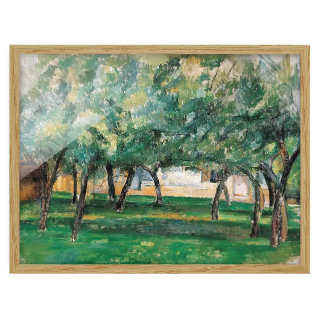 Estilo artístico Post Impresionismo Paul Cézanne - Farm In Normandy