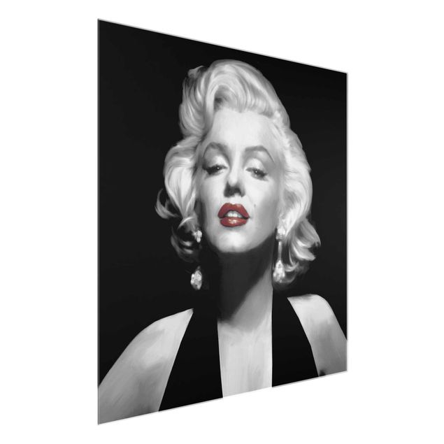 Cuadros modernos Marilyn With Red Lips