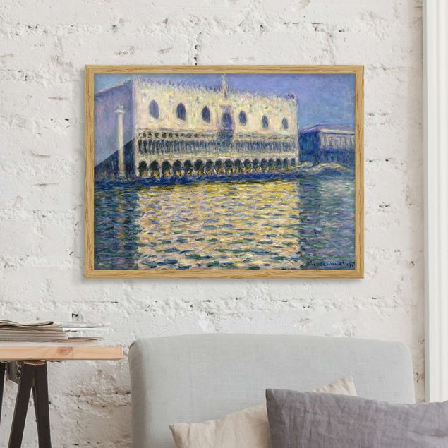 Cuadros impresionistas Claude Monet - The Palazzo Ducale