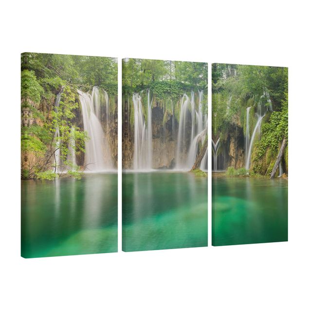 Cuadros paisajes Waterfall Plitvice Lakes