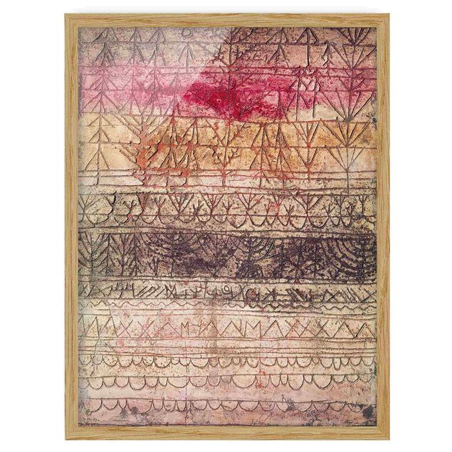Estilos artísticos Paul Klee - Young Forest