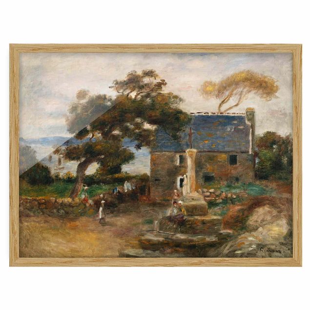 Láminas cuadros famosos Auguste Renoir - Treboul Near Douardenez, Brittany