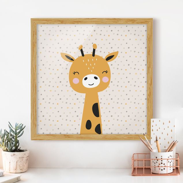 Decoración habitacion bebé Baby Giraffe