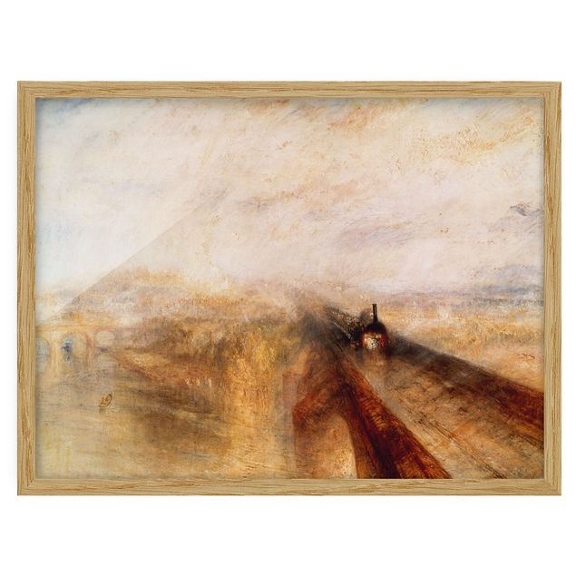 Láminas cuadros famosos William Turner - The Great Western Railway