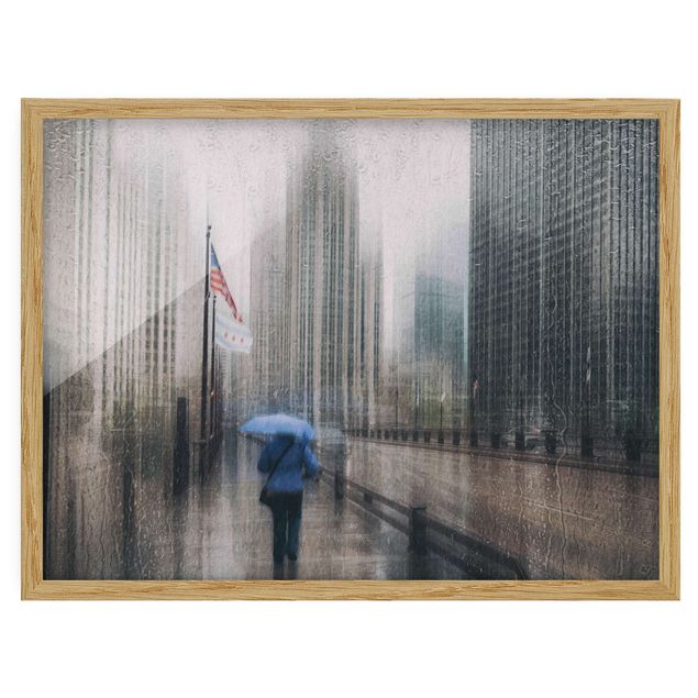 Cuadro retratos Rainy Chicago