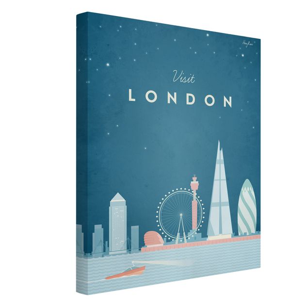 Lienzos de ciudades Travel Poster - London