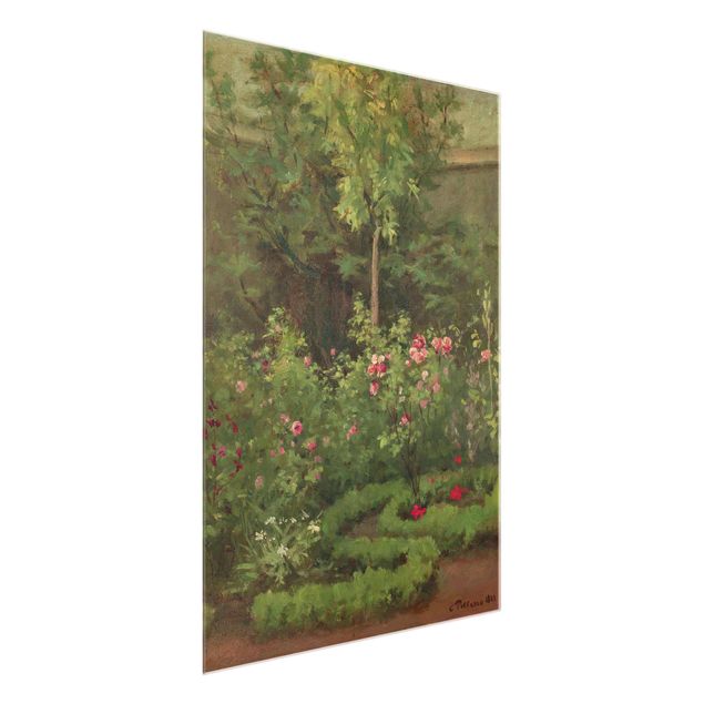 Cuadros impresionistas Camille Pissarro - A Rose Garden