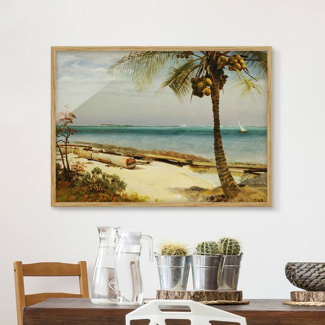 Decoración cocina Albert Bierstadt - Tropical Coast