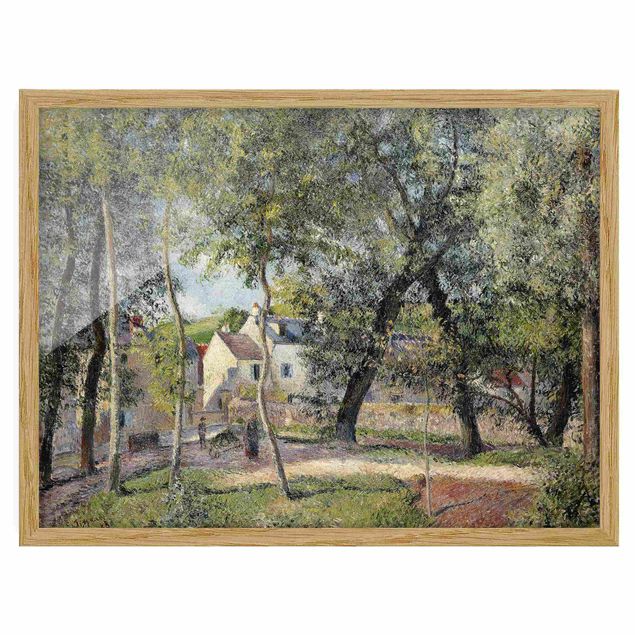 Cuadros puntillismo Camille Pissarro - Landscape At Osny Near Watering