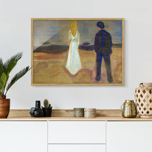 Decoración cocina Edvard Munch - Two humans. The Lonely (Reinhardt-Fries)