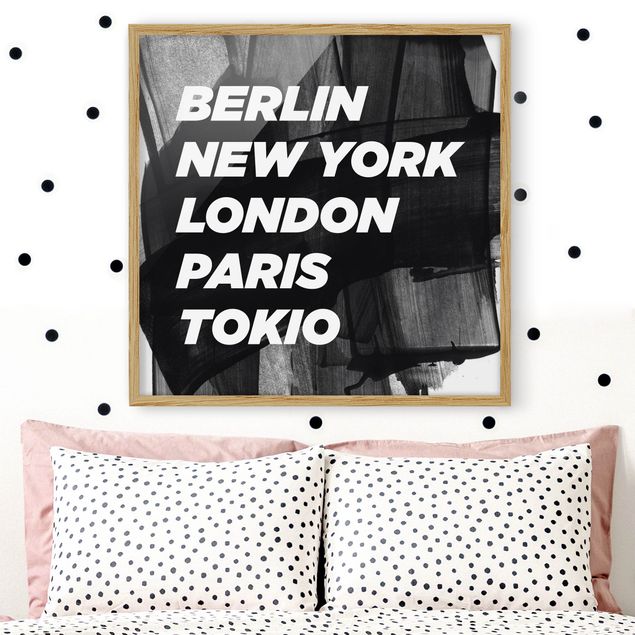 cuadros-arquitectura-skyline-londres Berlin New York London