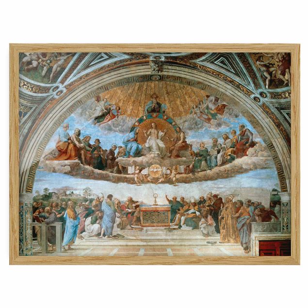 Reproducciones de cuadros Raffael - Disputation Of The Holy Sacrament