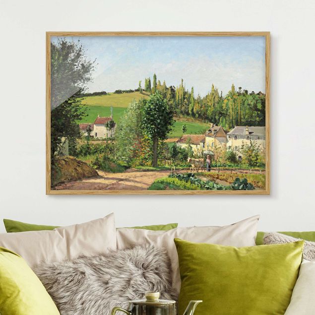 Decoración cocina Camille Pissarro - Hamlet In The SurRolling Hillss Of Pontoise