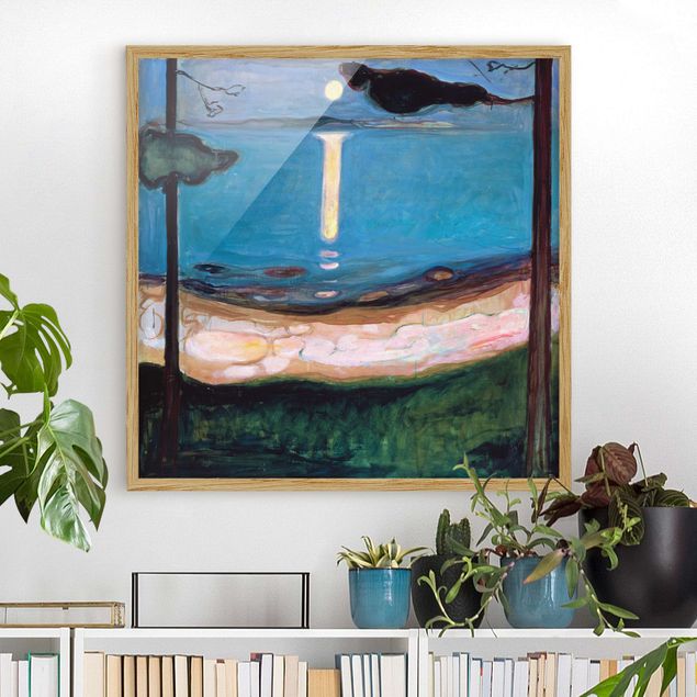 Cuadros de Expresionismo Edvard Munch - Moon Night