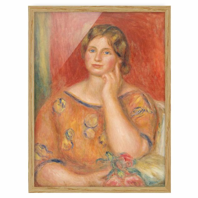 Reproducciones de cuadros Auguste Renoir - Mrs. Osthaus