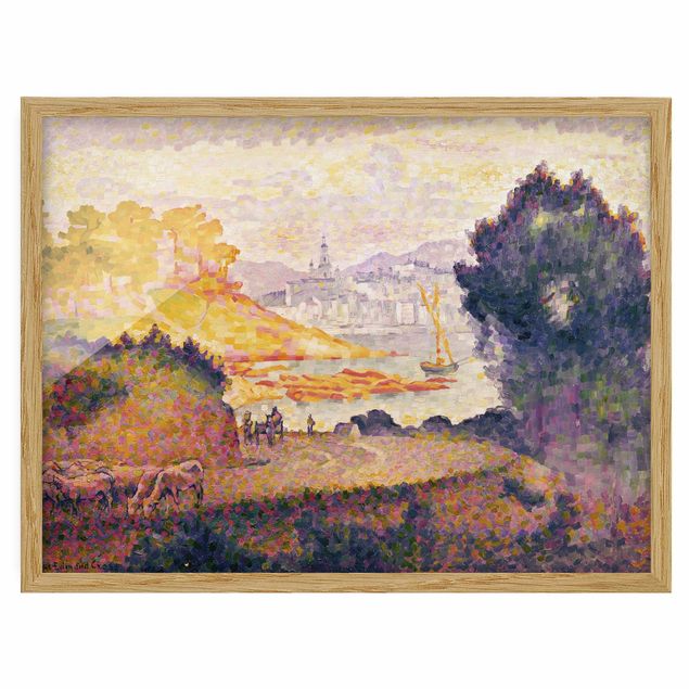Estilo artístico Post Impresionismo Henri Edmond Cross - View of Menton