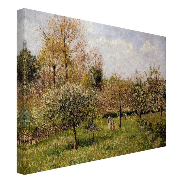 Estilo artístico Post Impresionismo Camille Pissarro - Spring In Eragny