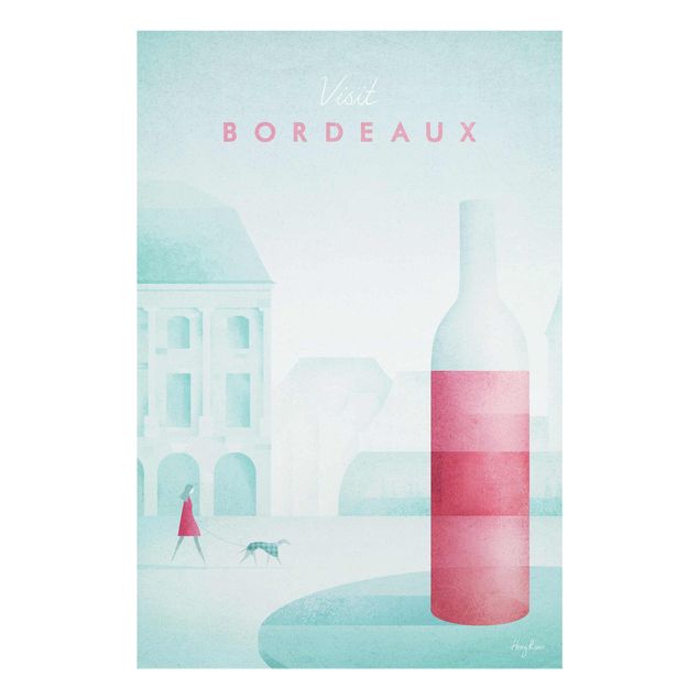 Cuadros turquesa Travel Poster - Bordeaux