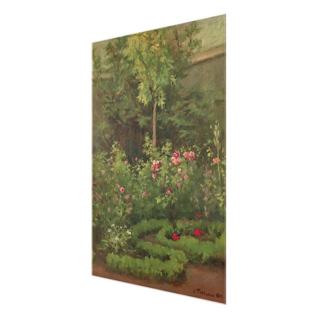 Estilo artístico Post Impresionismo Camille Pissarro - A Rose Garden
