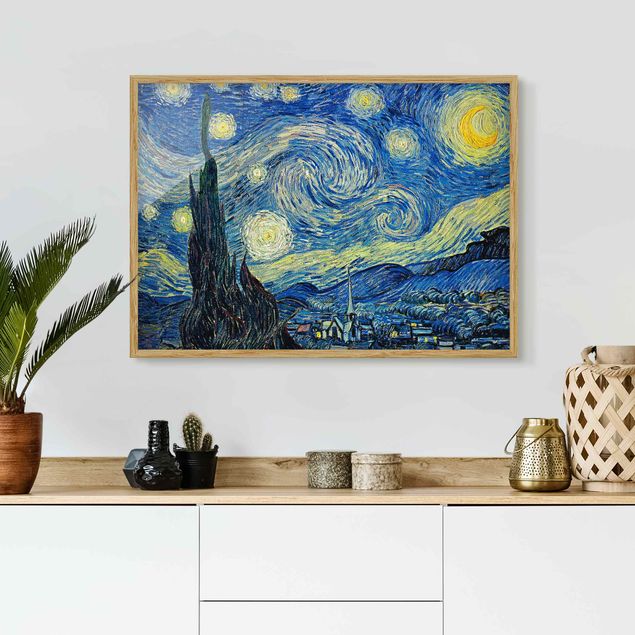 Cuadro del Impresionismo Vincent Van Gogh - The Starry Night