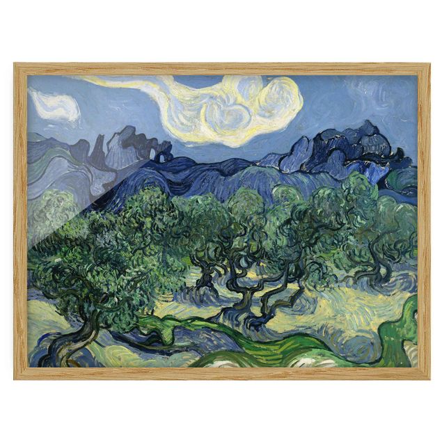 Cuadros puntillismo Vincent Van Gogh - Olive Trees