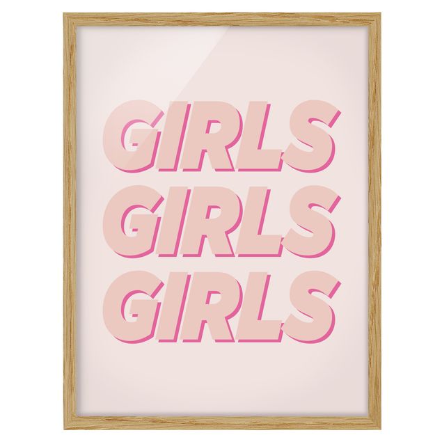 Cuadros decorativos modernos Girls Girls Girls