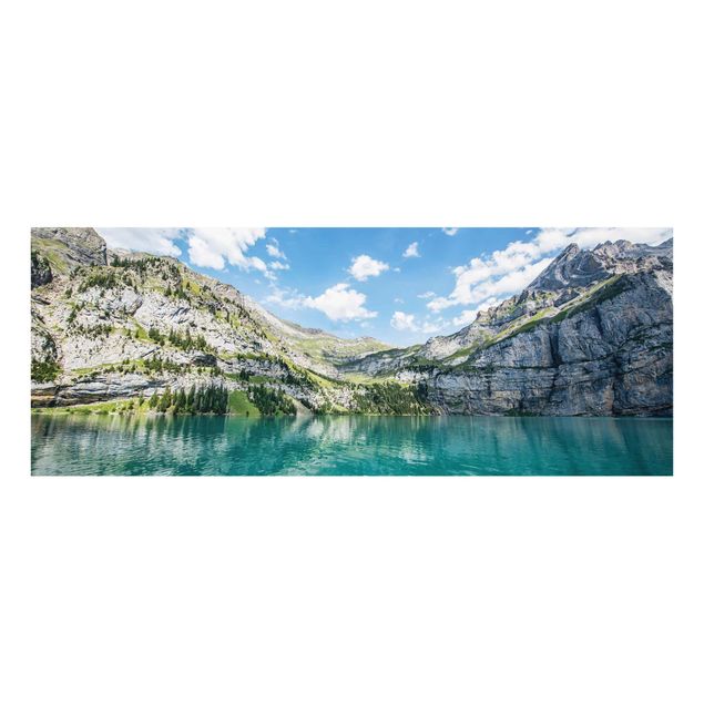 Cuadro con paisajes Divine Mountain Lake