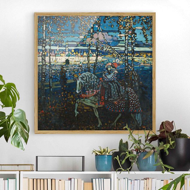 Cuadros Expresionismo Wassily Kandinsky - Riding Paar