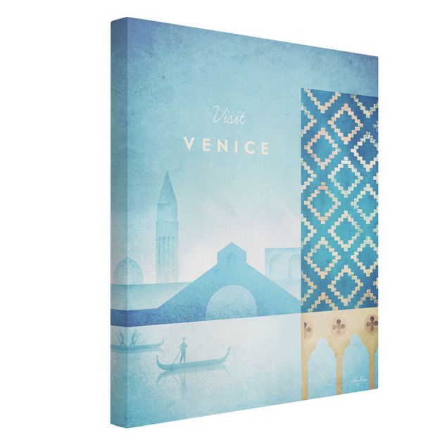 Lienzos ciudades del mundo Travel Poster - Venice