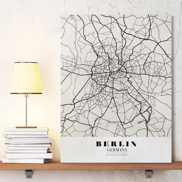 Decoración de cocinas Berlin City Map - Classic