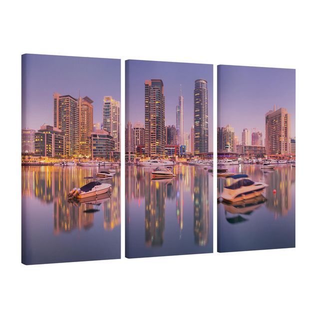 Cuadros de ciudades Dubai Skyline And Marina