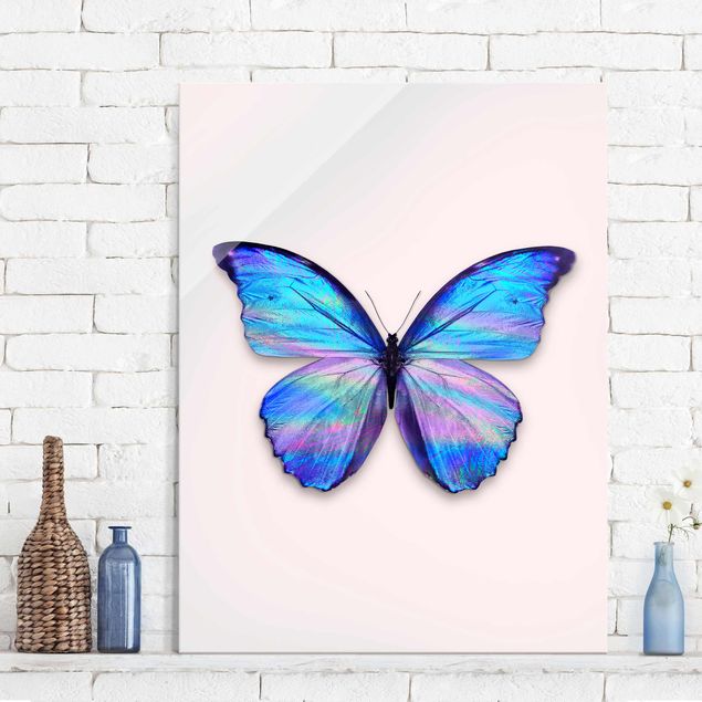 Cuadros Holographic Butterfly