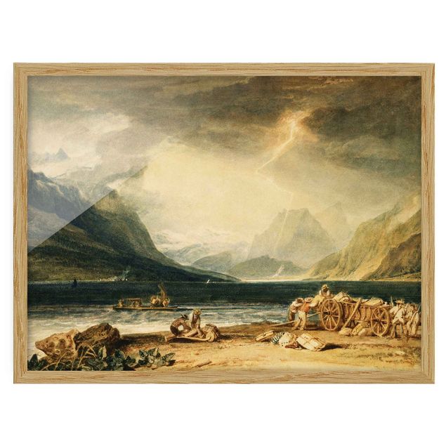 Cuadros famosos William Turner - The Lake of Thun, Switzerland