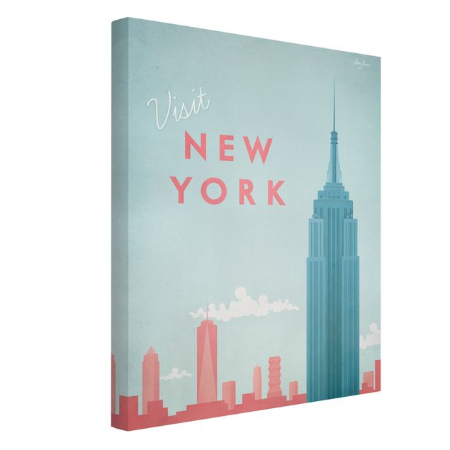 Lienzos ciudades del mundo Travel Poster - New York