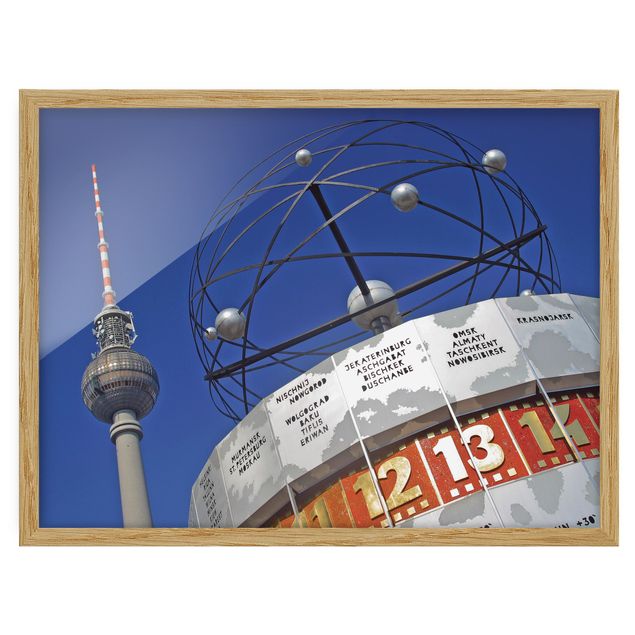 Cuadros en tonos azules Berlin Alexanderplatz