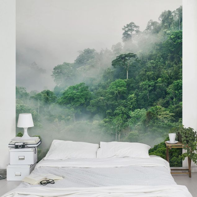 Papel pintado floral Jungle In The Fog